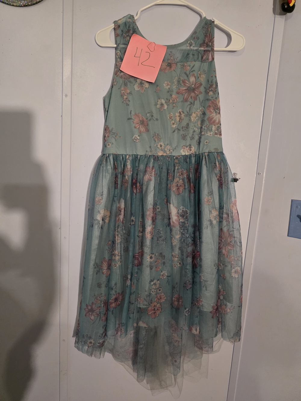 Zenzi Girls Blue Lace Dress Size Xlarge 14/16